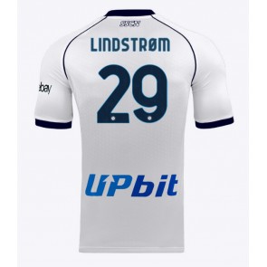 SSC Napoli Jesper Lindstrom #29 Gostujuci Dres 2023-24 Kratak Rukavima